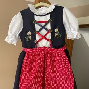 Authentic girls Swiss dress